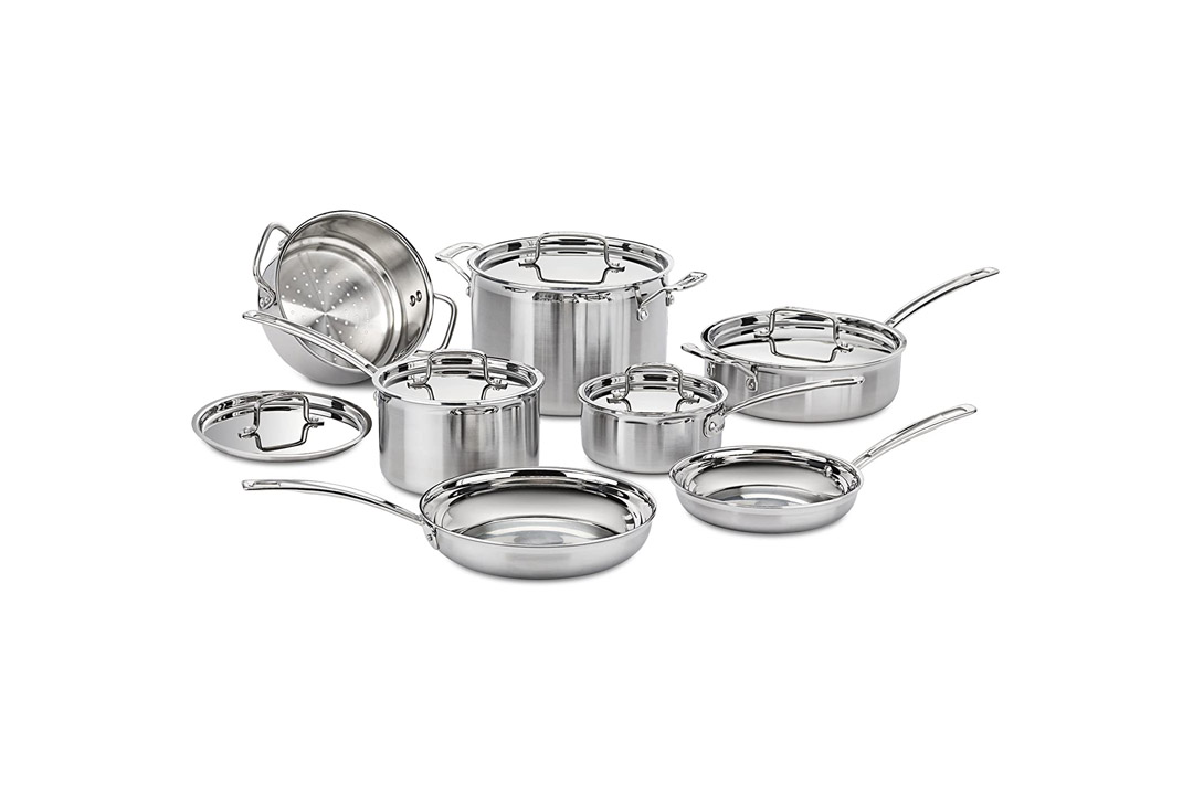 Cuisinart MCP-12N Multiclad Pro Stainless Steel Cookware Set