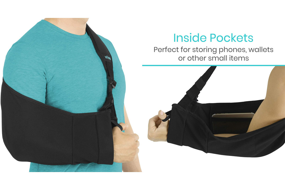 Arm Sling by Vive - Medical Sling for Broken & Fractured Bones