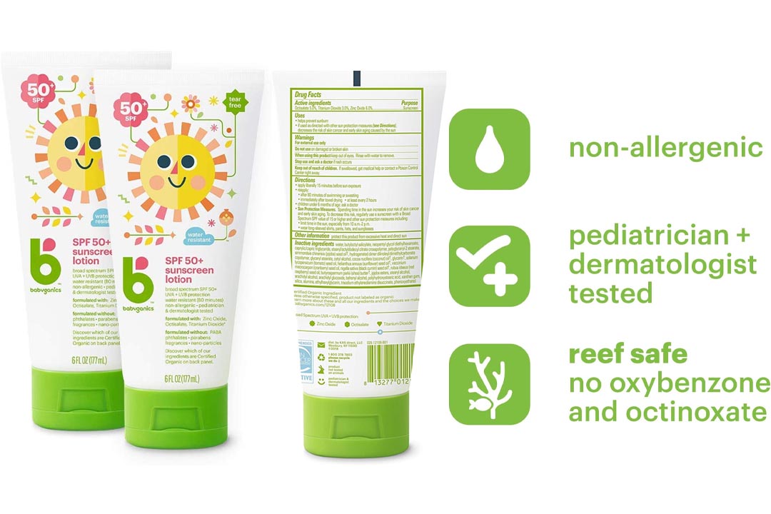 Babyganics Mineral-Based Baby Sunscreen Lotion