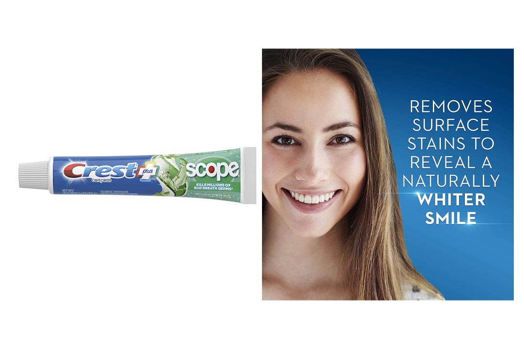 Crest Complete Whitening Plus Scope Toothpaste