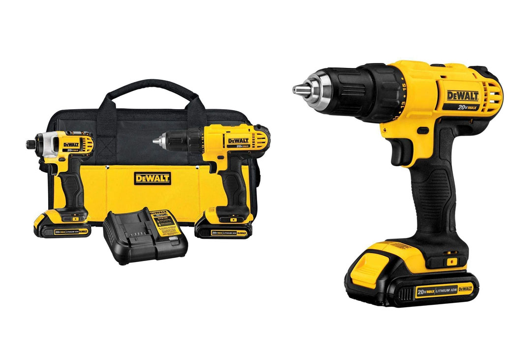 DEWALT DCK240C2 20v Lithium Drill Driver/Impact Combo Kit