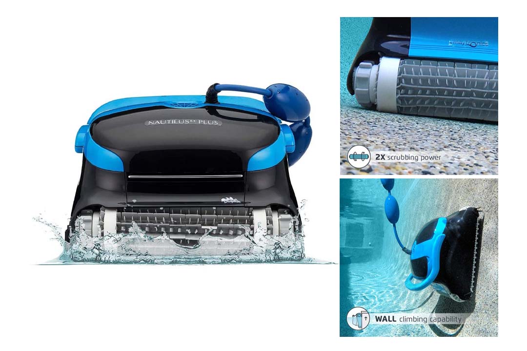 Dolphin 99996403-PC Dolphin Nautilus Plus Robotic Pool Cleaner