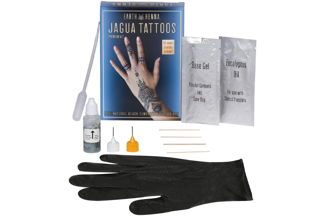 Jagua Black Temporary Tattoo