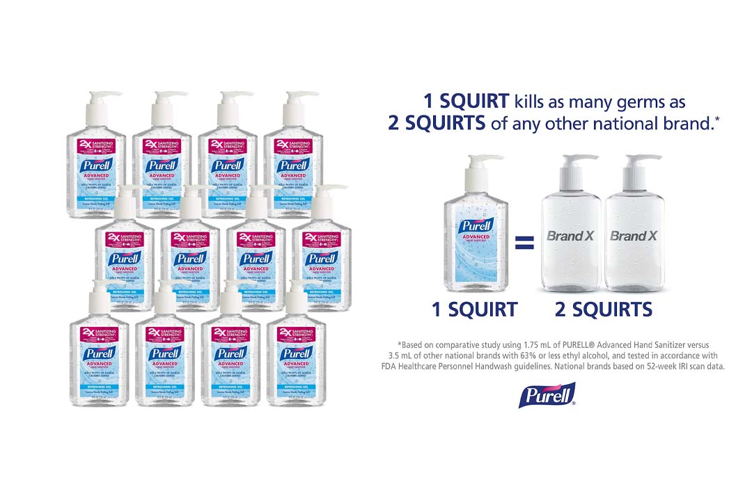 PURELL 9652 Advanced Instant Hand Sanitizer