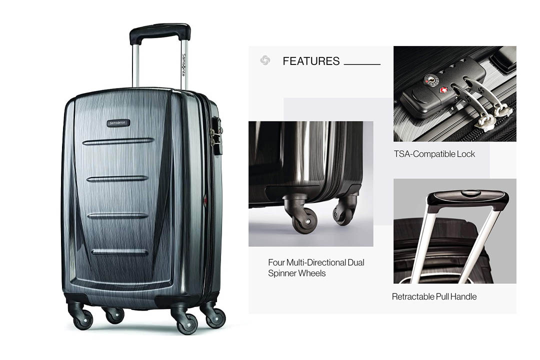 Samsonite Winfield 2 Hardside Luggage with Spinner Wheels