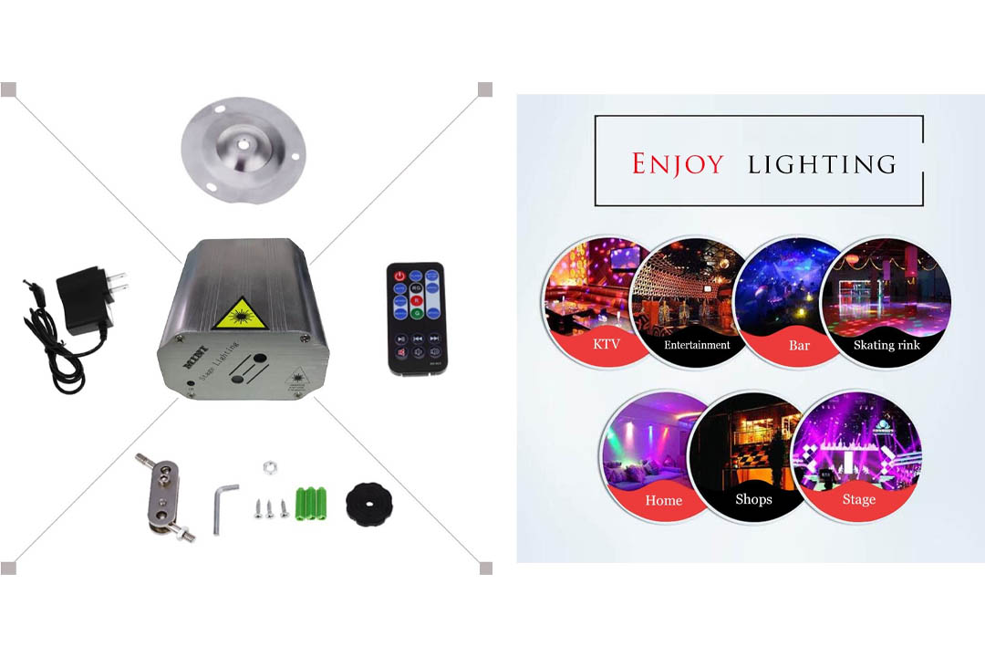 Sbolight Led Party Lights DJ Disco Stage Lights