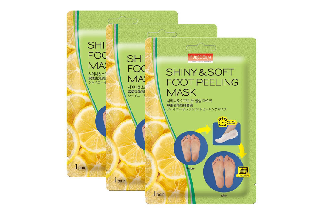 Shiny and Soft Exfoliating Foot Peeling Mask