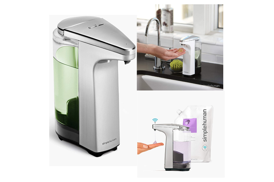 Simplehuman 8 oz. Sensor Pump with Soap Sample