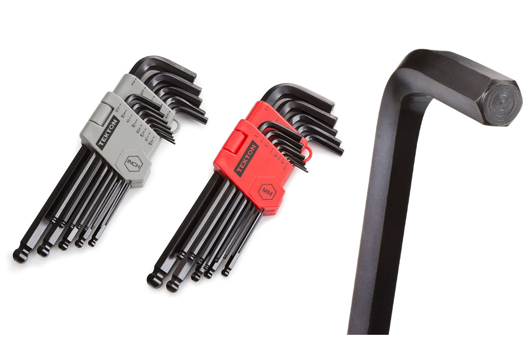 TEKTON 25282 26-pc. Long Arm Ball End Hex Key Wrench Set