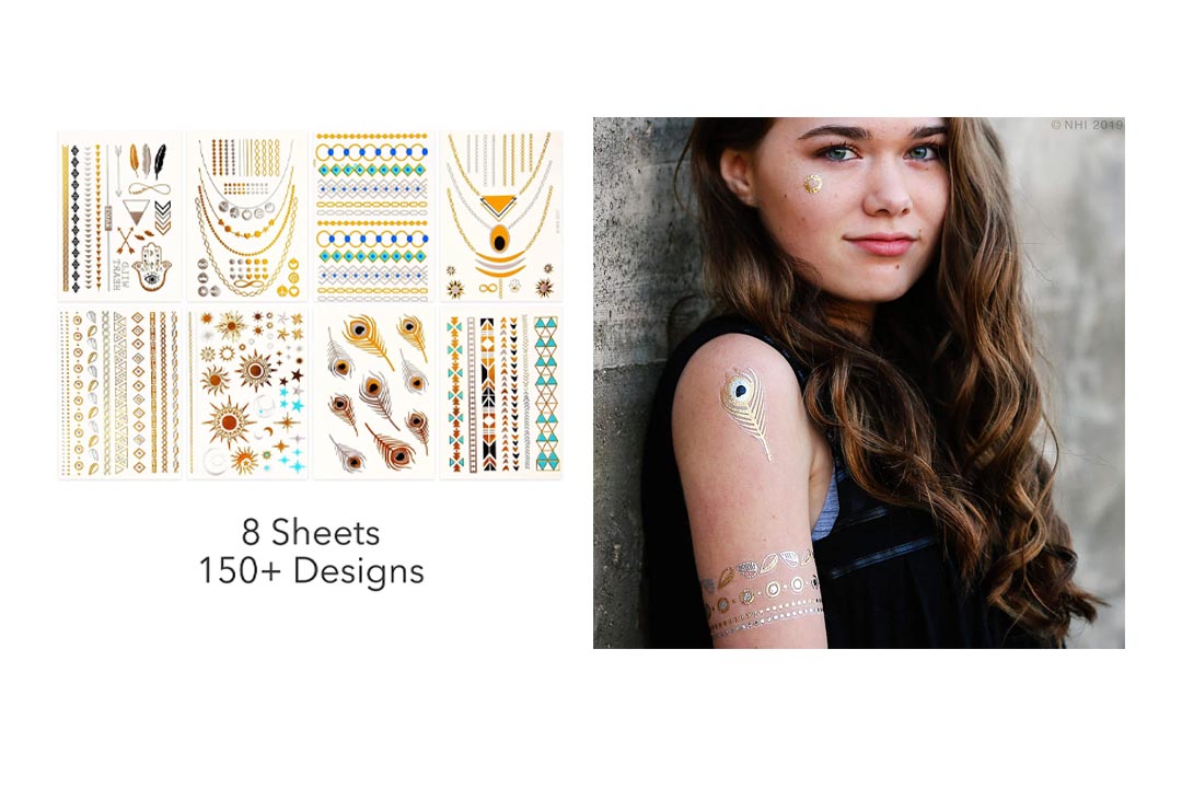 Temporary Tattoos, 150+ Designs