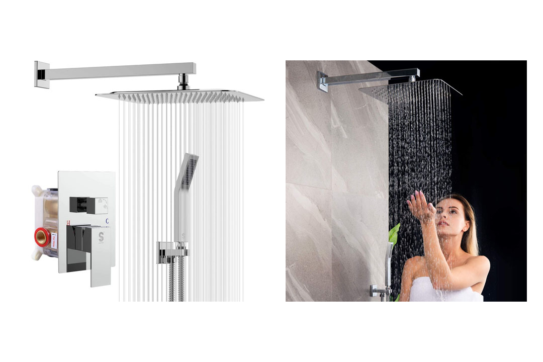 Wall Mounted Rainfall Shower System