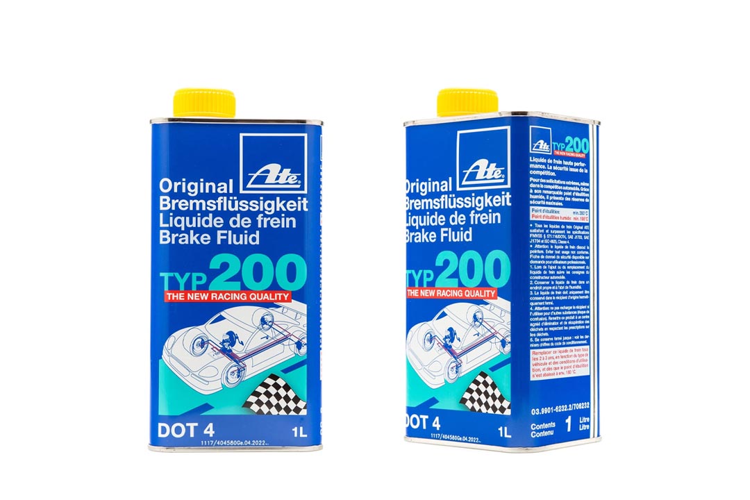 ATE Original Brake Fluid DOT 4 TYP 200 / TYP200 (High Boiling Point) 6 Liter