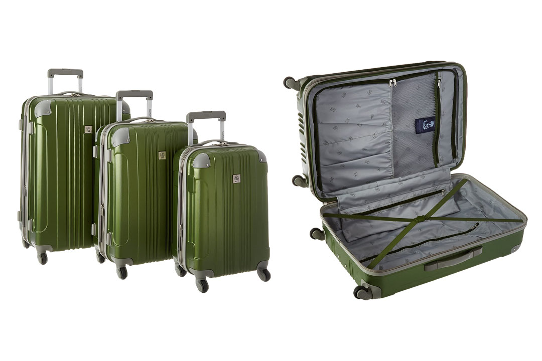 Beverly Hills Country Club Newport 3-Piece Hardside Spinner Luggage Set