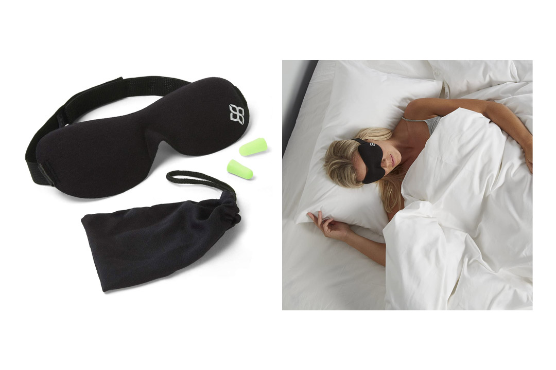 Black Sleep Mask by Bedtime Bliss Eye Mask