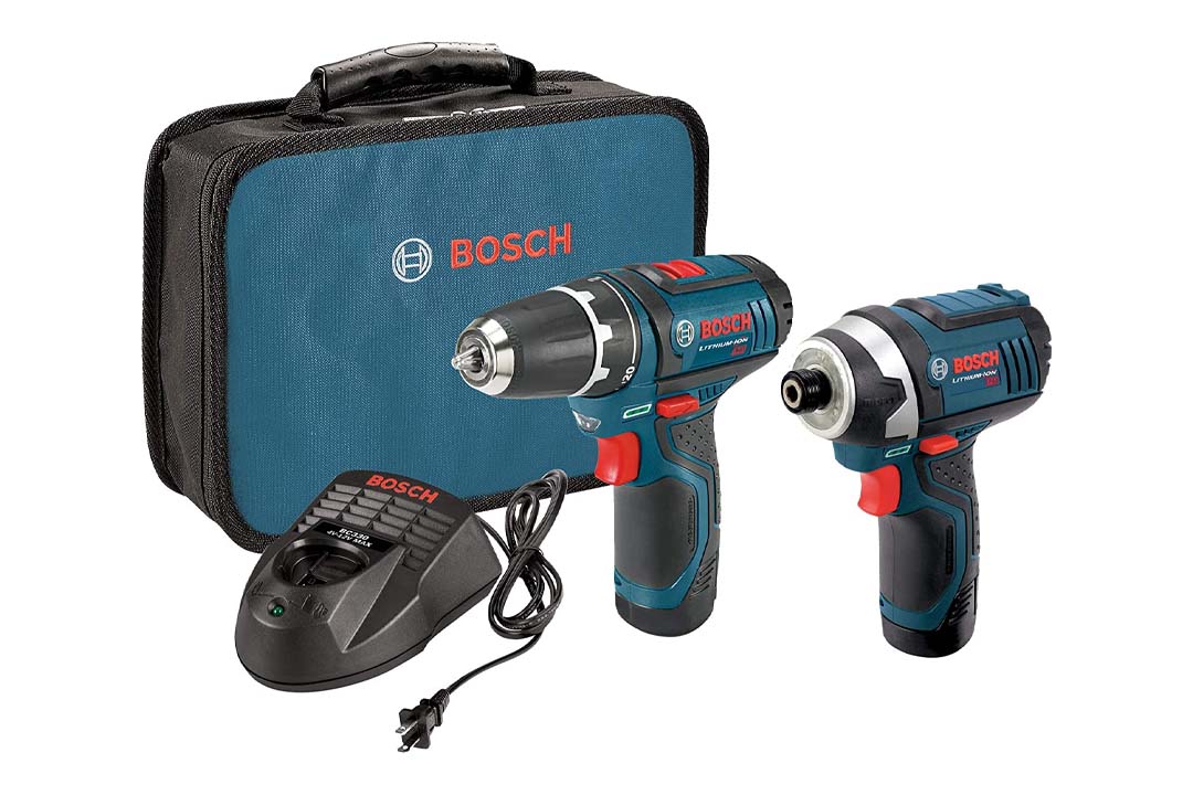 Bosch CLPK22-120 12-Volt Lithium-Ion 2-Tool Combo Kit