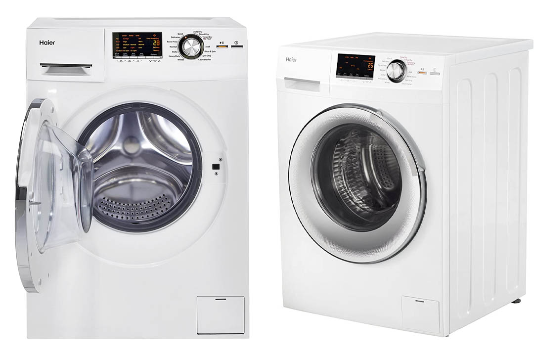 Haier HLC1700AXW Compact Laundry Combo Washer/Dryer