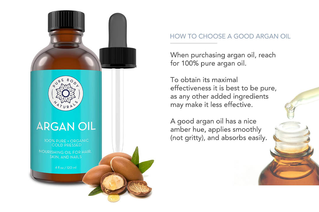 Pure Body Naturals Organic Argan Oil