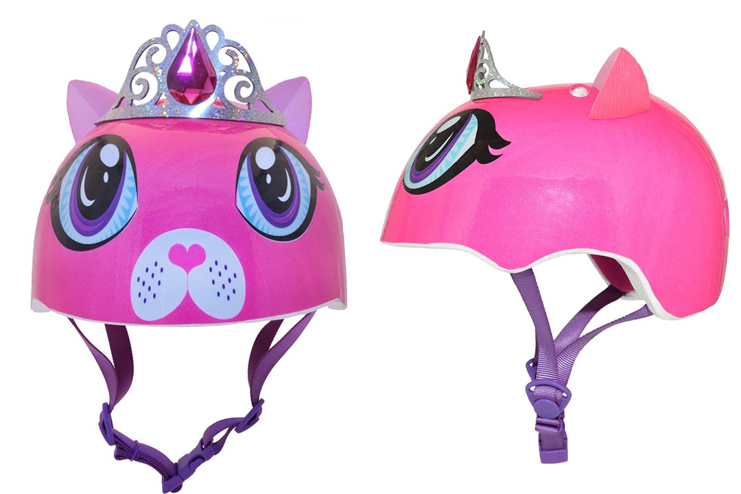 Raskullz Dutchess Meow Helmet, Pink