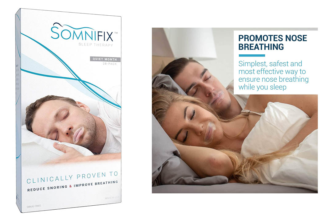 Sleep Strips by SomniFix - Advanced Gentle Mouth Tape