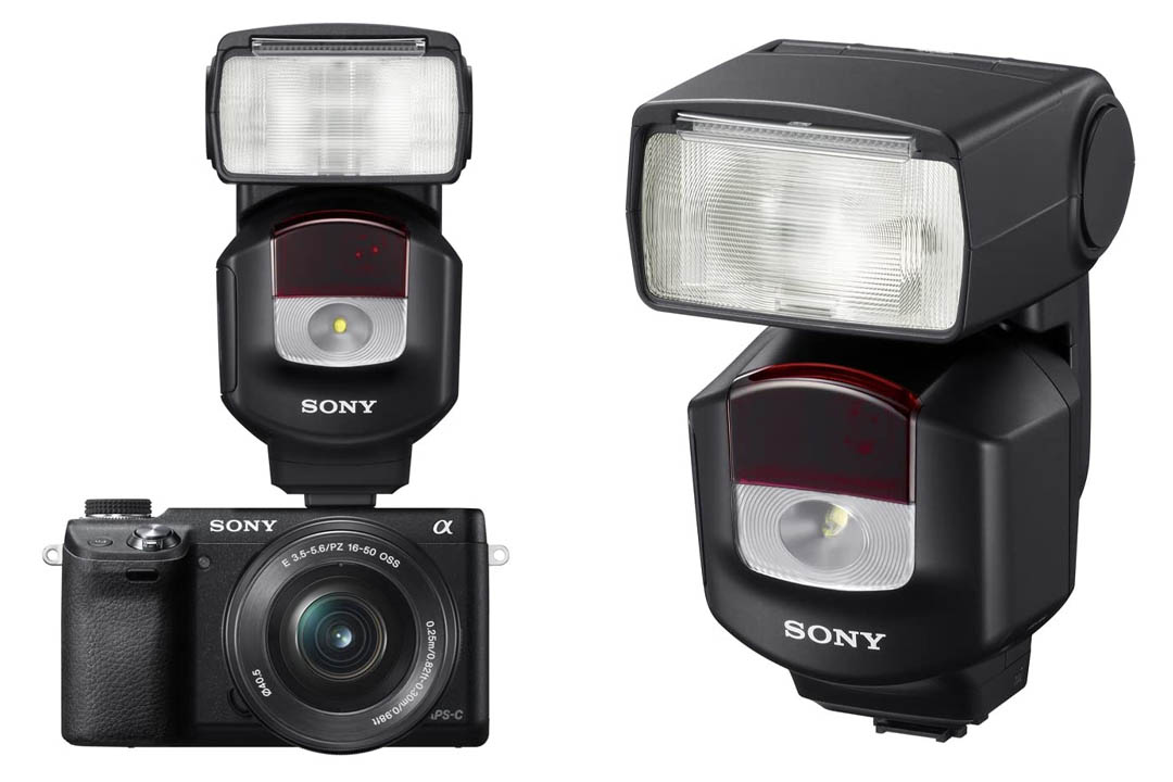 Sony HVLF43M High Power Flash with Quick Shift Bounce (Black)