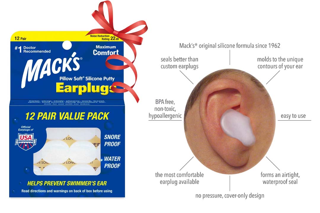 The Original Moldable Silicone Putty Ear Plugs