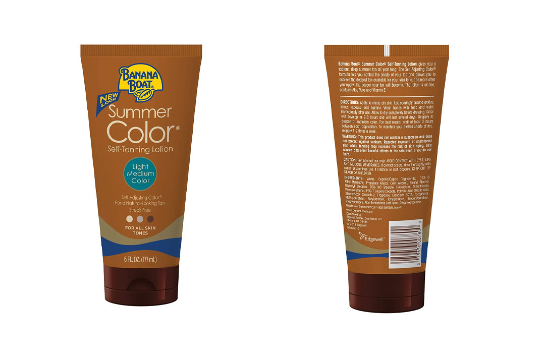 Banana Boat Self-Tanning Lotion