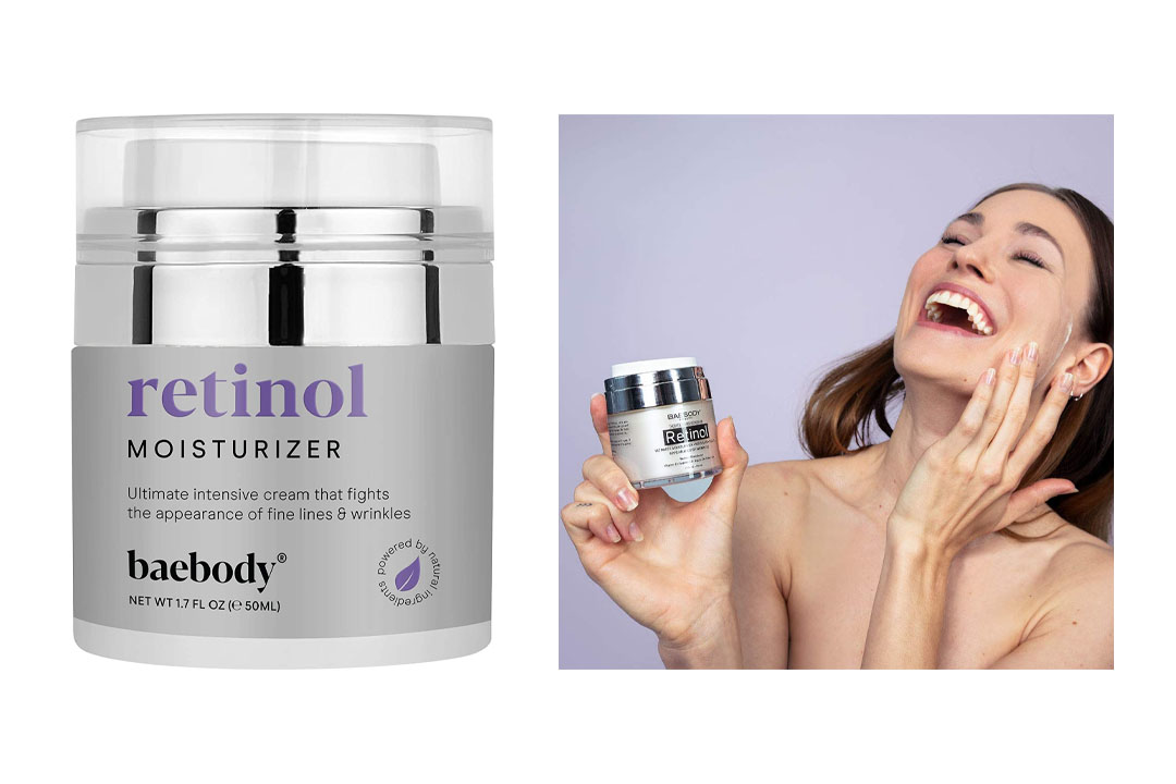 Basebody Retinol Moisturizer Cream for Face and Eye Areas