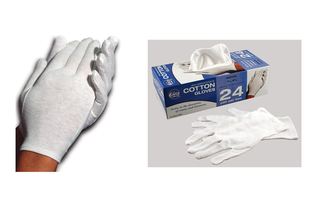 CARA Dermatological Cotton Gloves