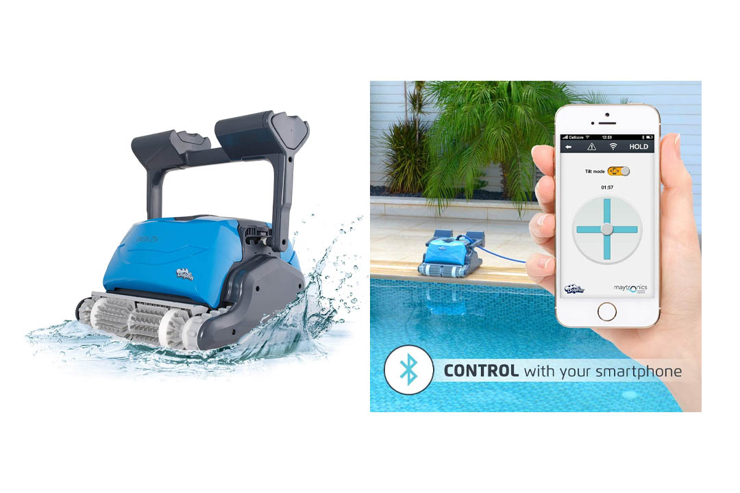 Dolphin Oasis Z5i Robotic Pool Cleaner by Maytronics