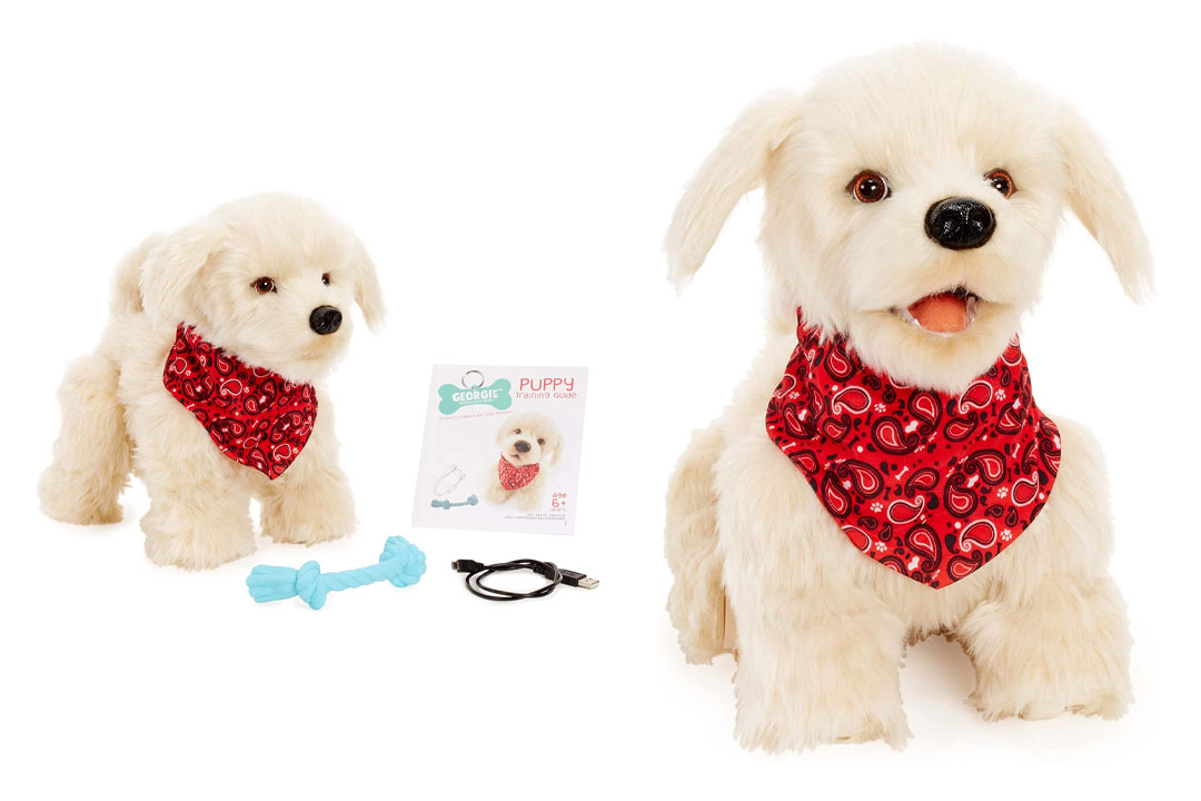 Georgie - Interactive Plush Electronic Puppy