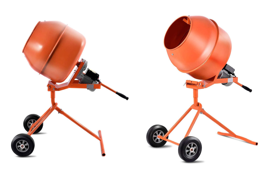 Goplus 1/2HP Electric Concrete Cement Mixer