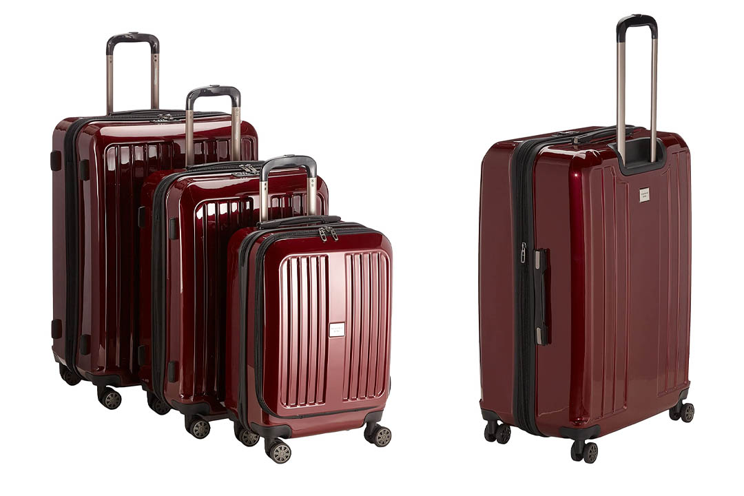 HAUPTSTADTKOFFER – X-Berg - Set of 3 Hard-side Luggages matt Suitcase Hardside Spinner Trolley Expandable