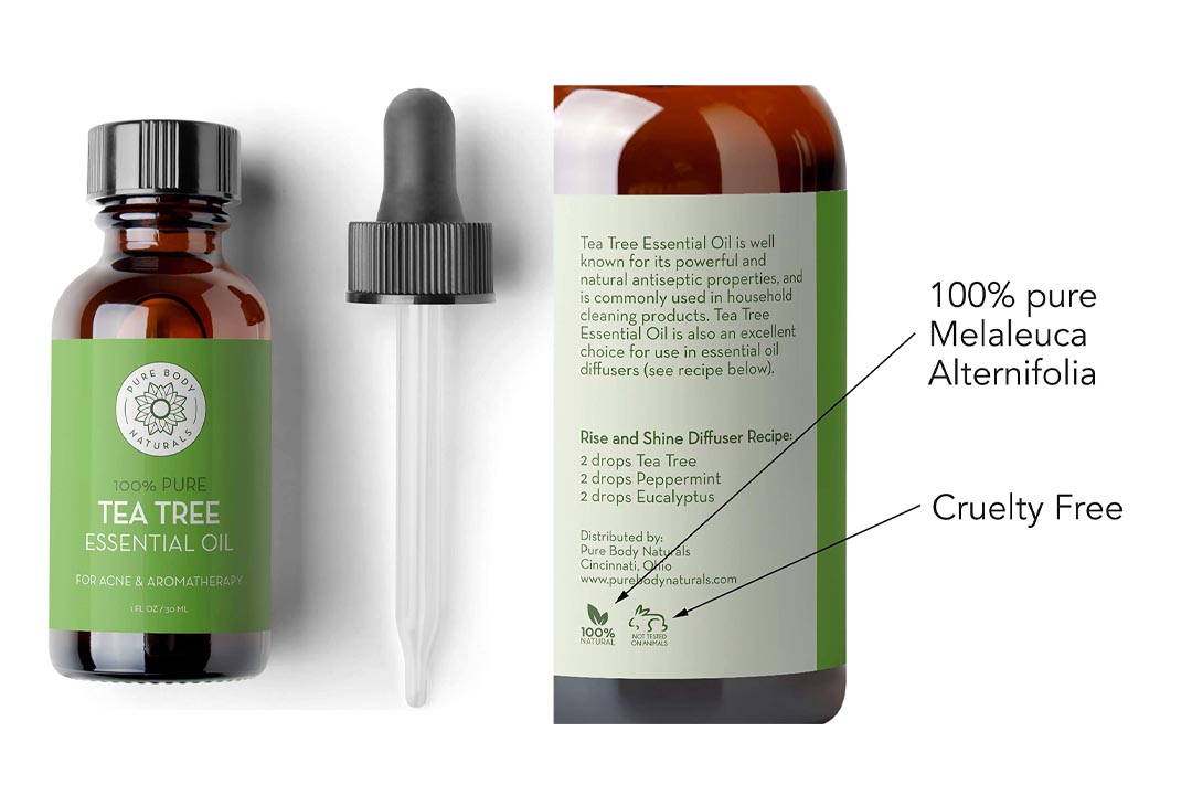 Pure Body Naturals Tea Tree Oil