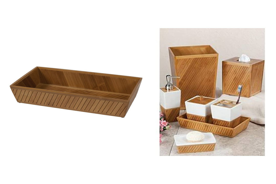 Bath Products Spa Bamboo Tray