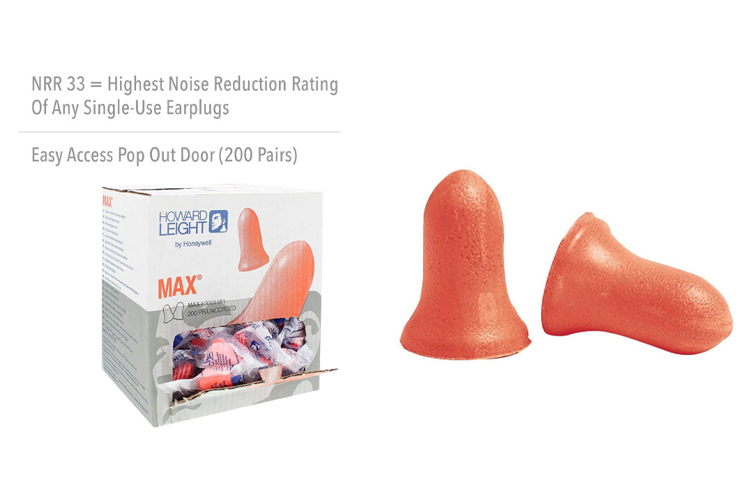 Howard Leight Disposable Foam Earplugs