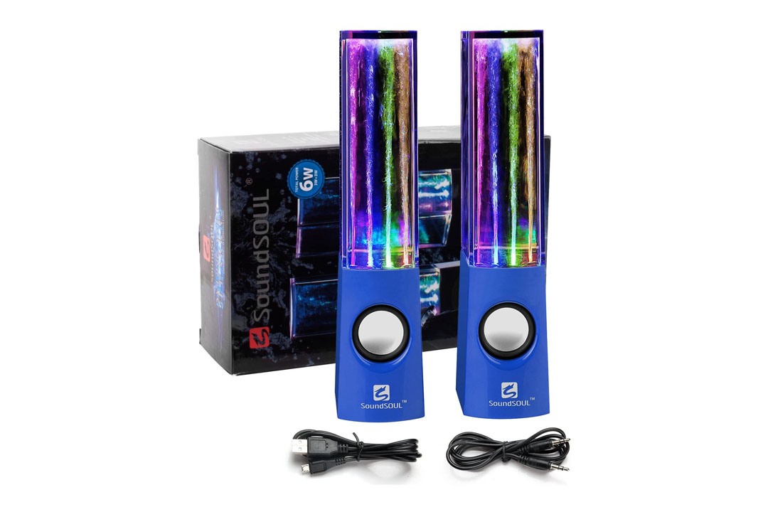 SoundSOUL Water Dancing Speakers Light Show Water Fountain Speakers