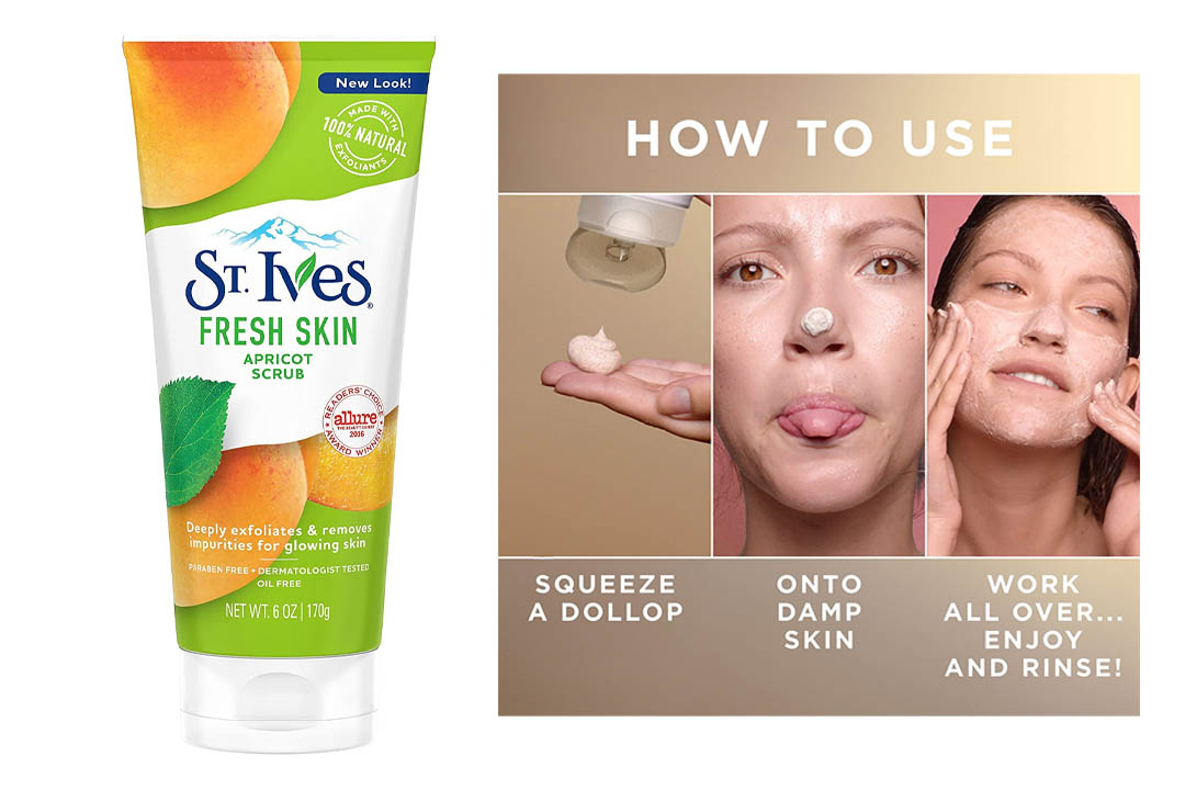 St. Ives Face Scrub Apricot 6 oz 