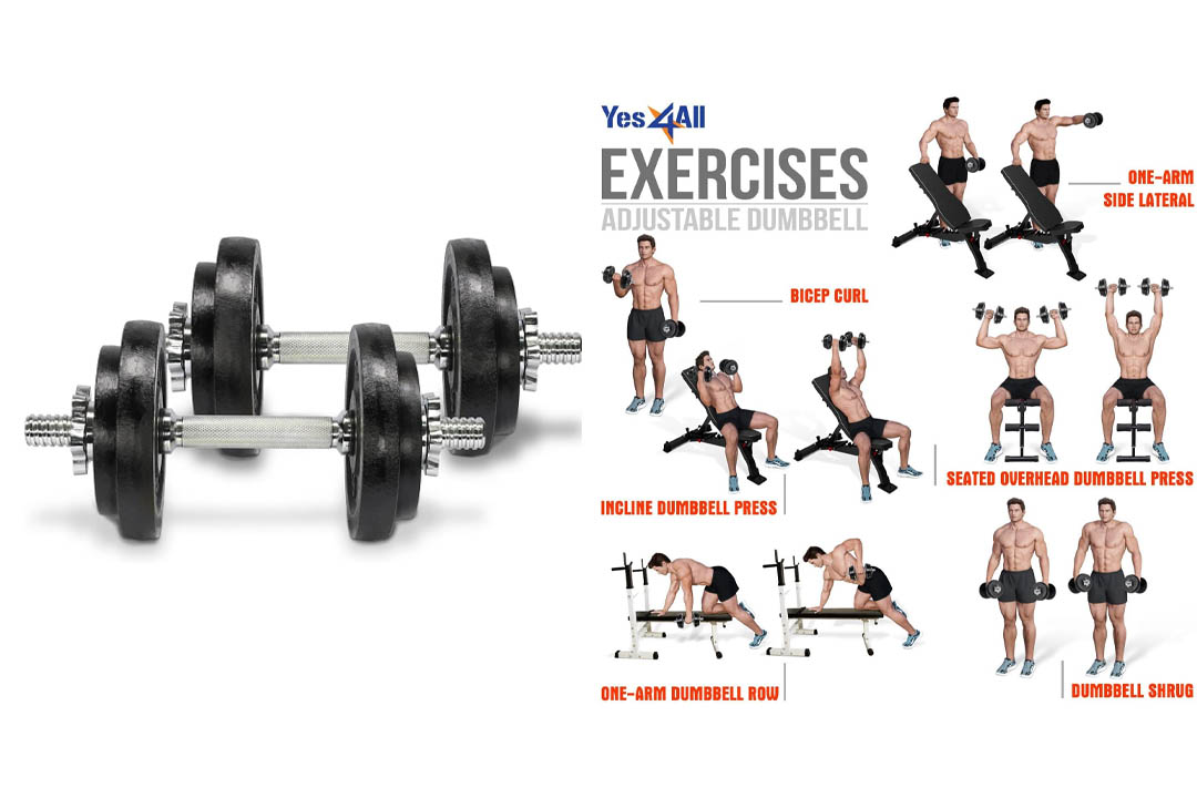 Yes4All Adjustable Dumbbells