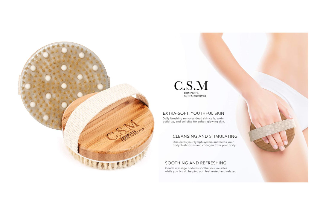 C.S.M. Body Brush for Wet or Dry Brushing