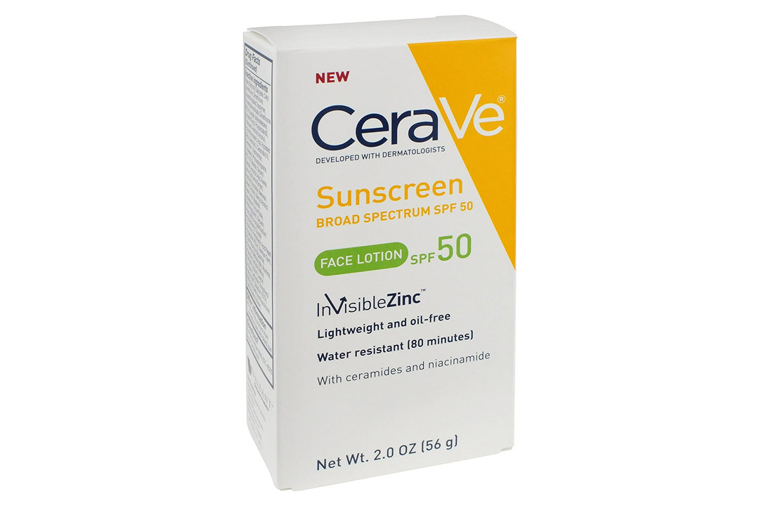 CeraVe SPF 50 Sunscreen Face Lotion