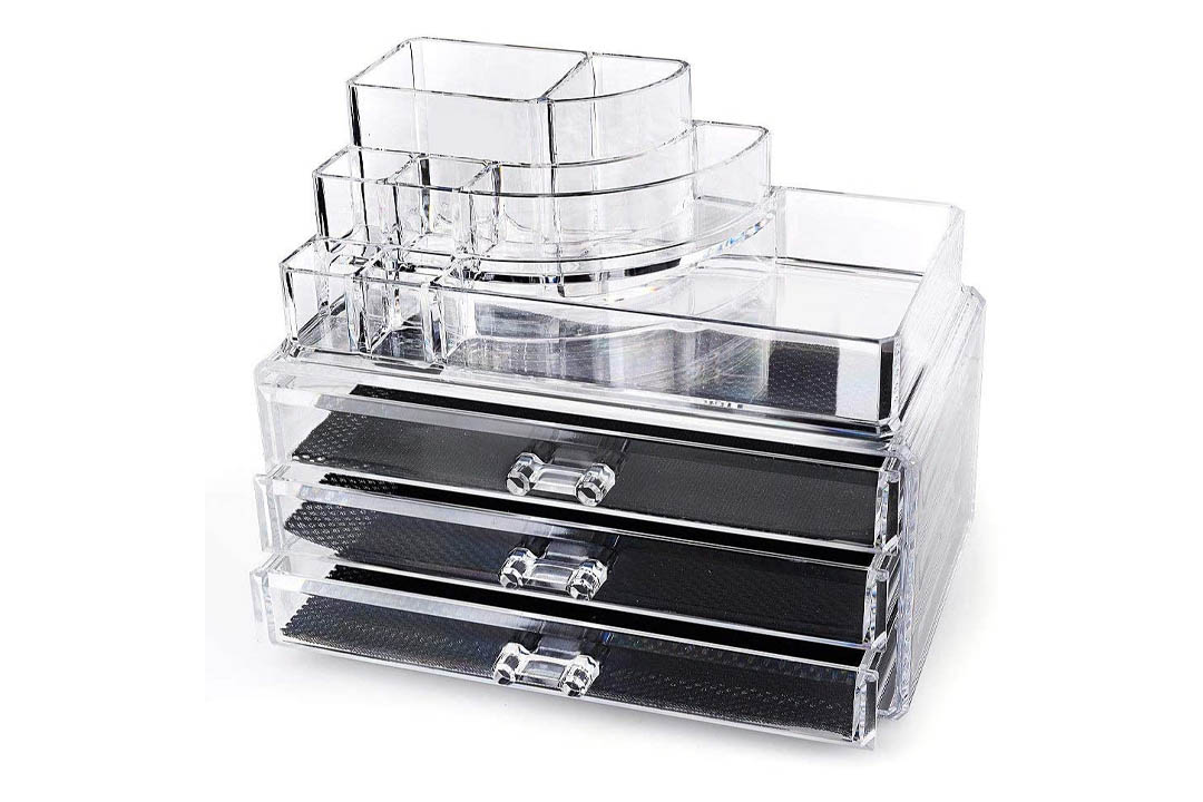 Home-it Clear acrylic makeup organizer cosmetic organizer