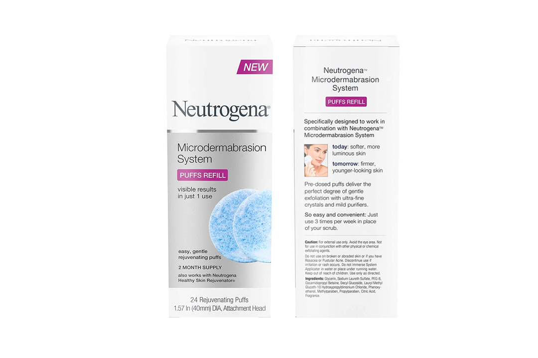 Neutrogena Microdermabrasion System Puff Refills