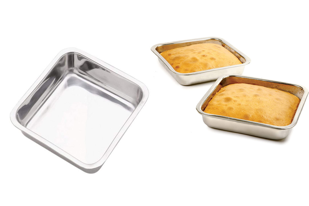 Norpro 8-inch Stainless Steel Cake Pan