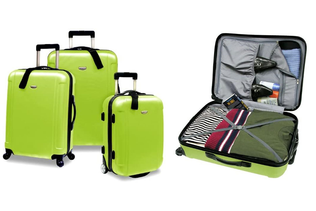 US Traveler’s Choice Freedom 3-Piece Lightweight Luggage Set