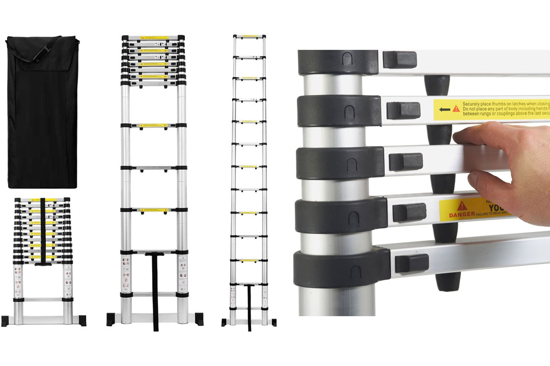 Aluminum Telescoping Extension Ladder