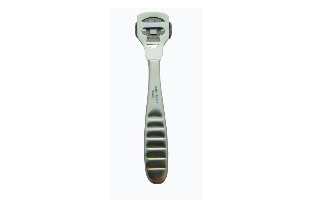 Body Toolz Callus Shaver Stainless Steel with 10 Blades