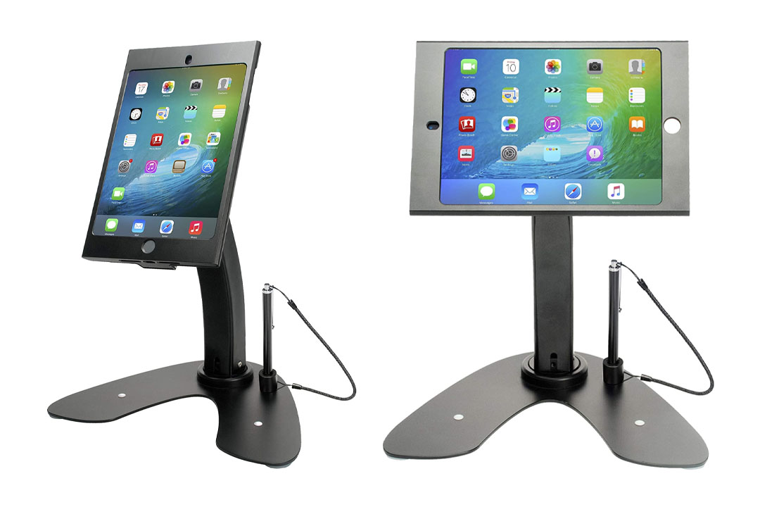 CTA Digital Dual Security Kiosk with Locking Case for iPad