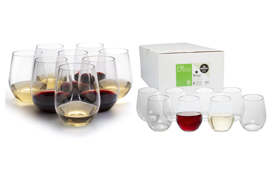 Deco Unbreakable Wine Glasses