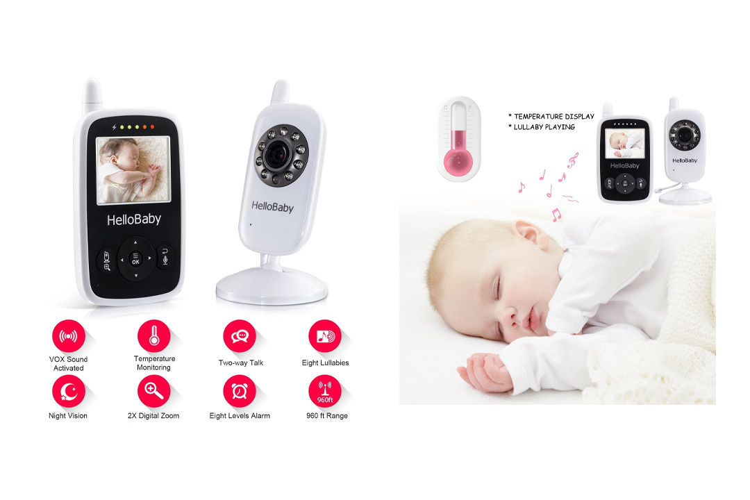 Hello Baby Wireless Video Baby Monitor with Digital Camera HB24