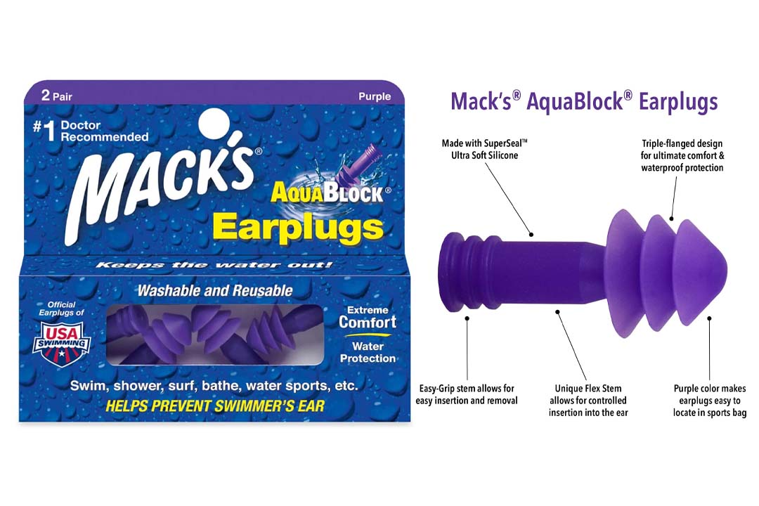 Mack's® AquaBlock™ Earplugs